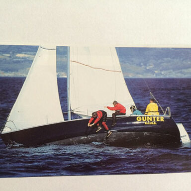 El Gunter en plena acción