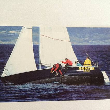 El Gunter en plena acción