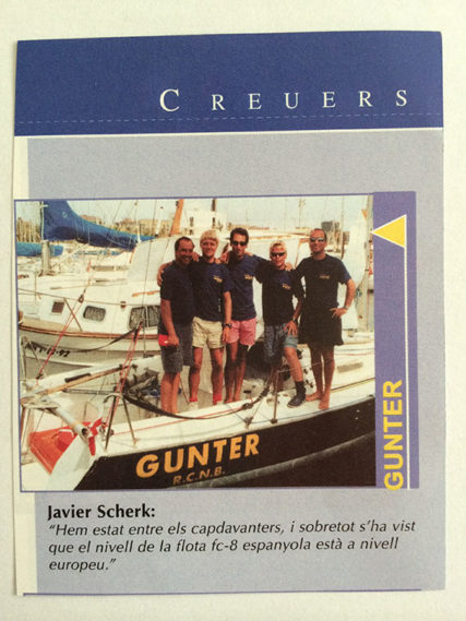 El Gunter en competiciones europeas