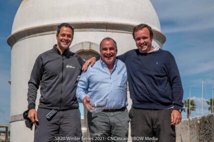 Nuno Barreto, Javier Scherk y Diogo Barros