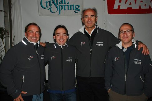 Equipo del Gunter en Ida Lewis Yacht Club