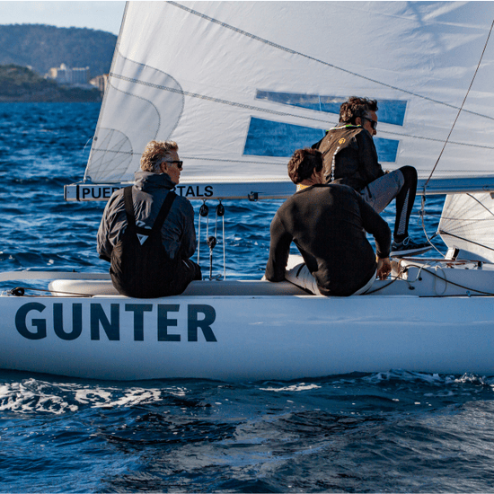 Gunter al frente de la general en las puerto portals dragon winter series